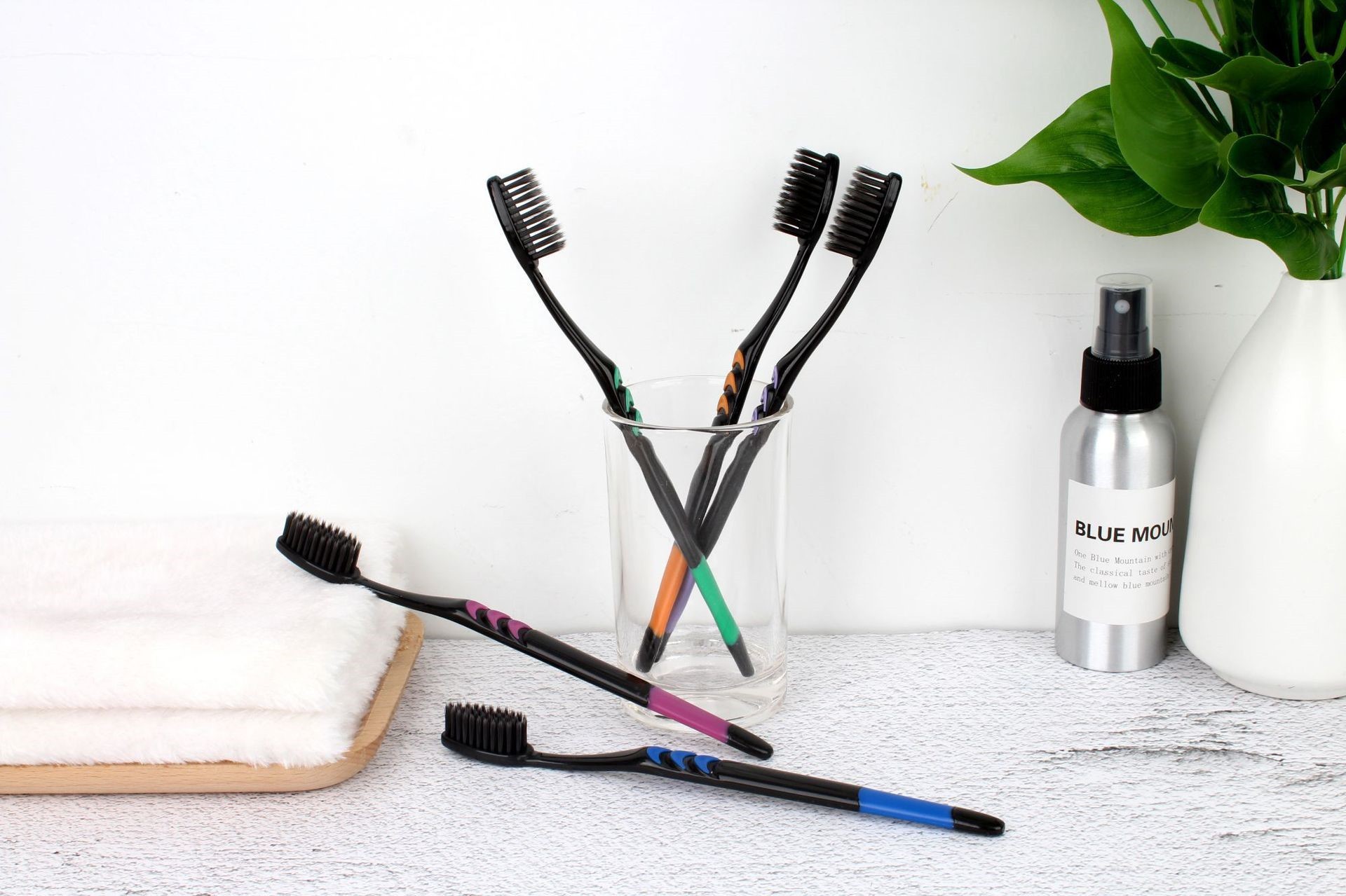 1pcs Bamboo Charcoal Soft-Bris - Bamboo Toothbrush Set review and price