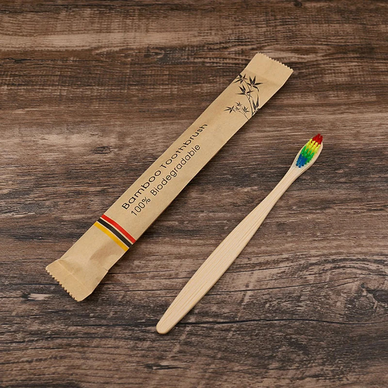 5/15pcs Colorful Toothbrush Na - Bamboo Toothbrush Set review and price