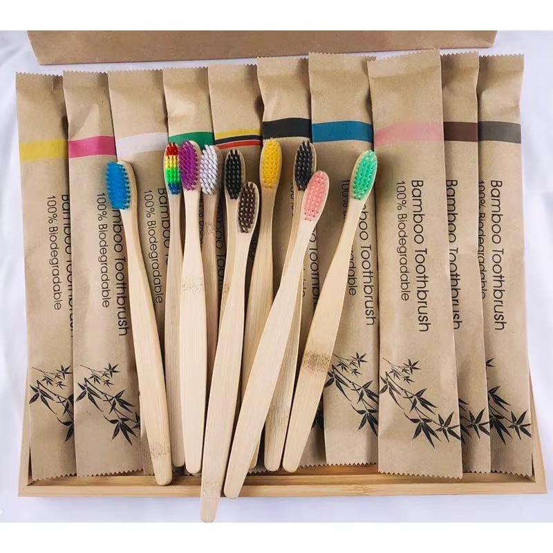 5-30pcs Bamboo Toothbrushes So - Bamboo Toothbrush Set review and price