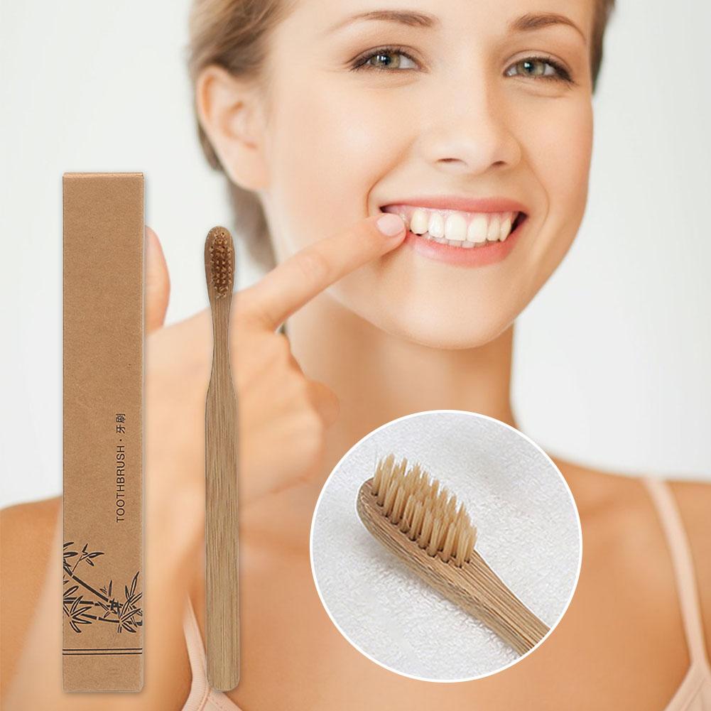 1-100Pcs Biodegradable Eco-Fri - Bamboo Toothbrush Set review and price