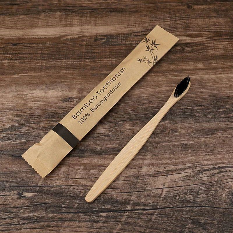 Random Color 5/10pcs Bamboo To - Bamboo Toothbrush Set review and price