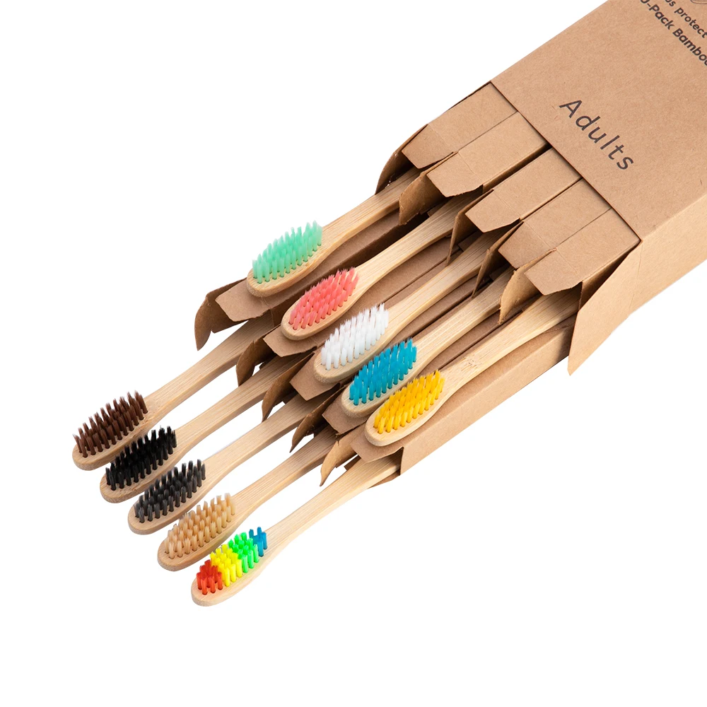 Eco-Friendly Bamboo Toothbrush - Bamboo Toothbrush Set review and price