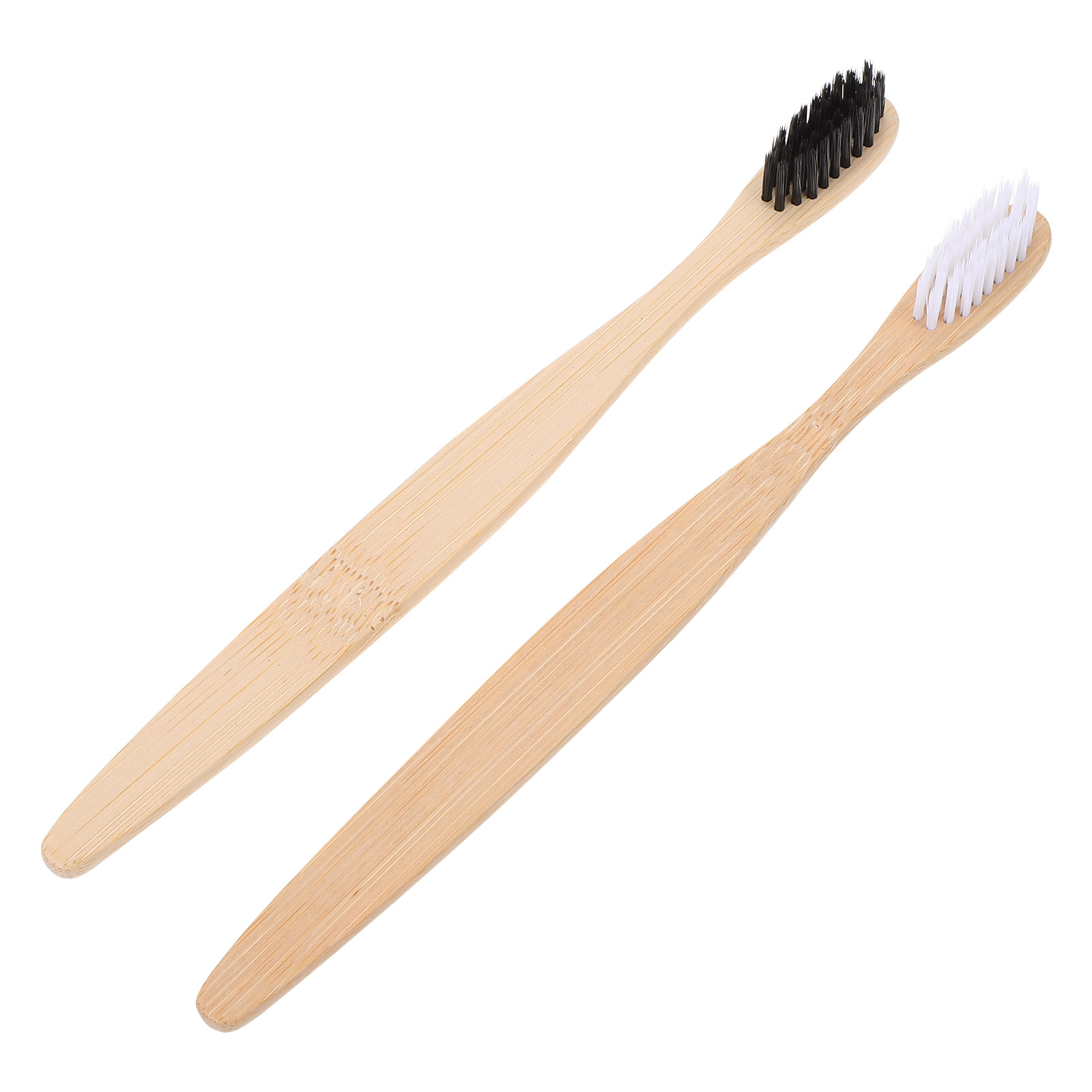 2Pcs Bamboo Tooth Brush for Ad - Bamboo Toothbrush Set review and price