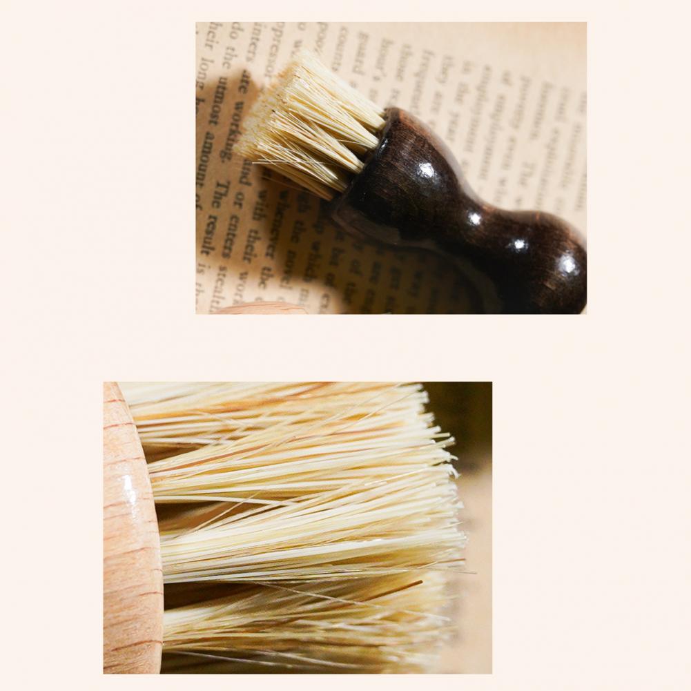 Bamboo Palm Pot Brush With Hum - Bamboo Toothbrush Set review and price
