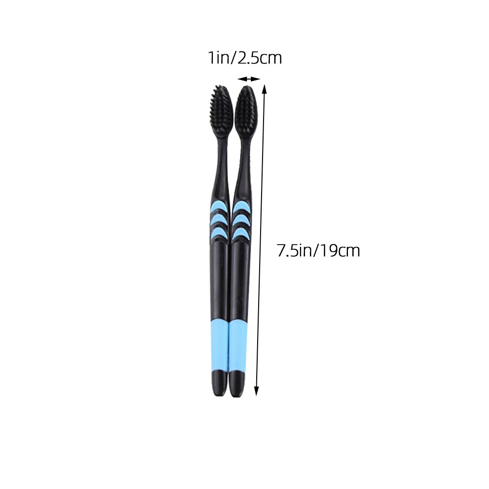 10Pcs Bamboo Charcoal Toothbru - Bamboo Toothbrush Set review and price